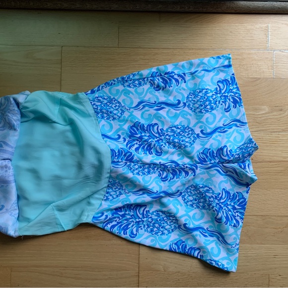 LILLY PULITZER Donna Romper Bennet Blue Out Of The Blue size 0 - Picture 14 of 16